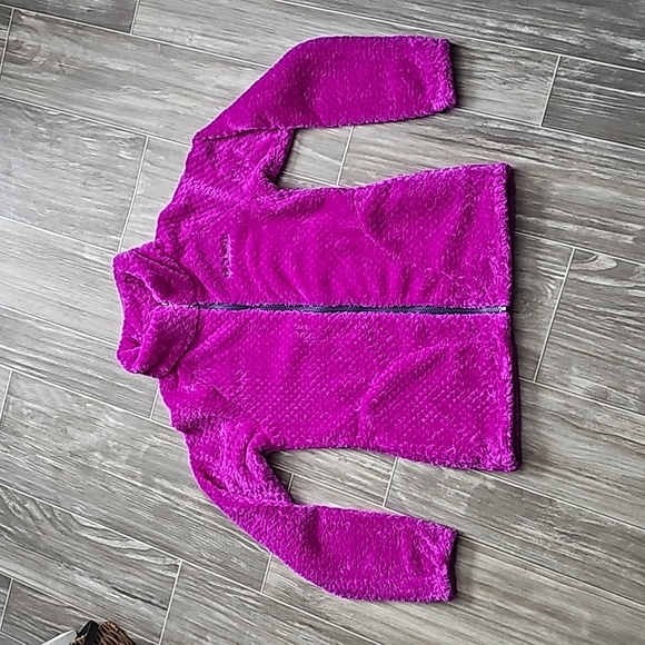 Columbia Girl's Soft Fleece Jacket | Size L 14/16 - Picture 1 of 6